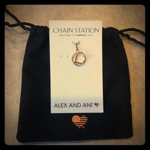 Alex and Ani L initial charm NWT
